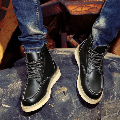 Richard ™ | Chaudes boots en cuir