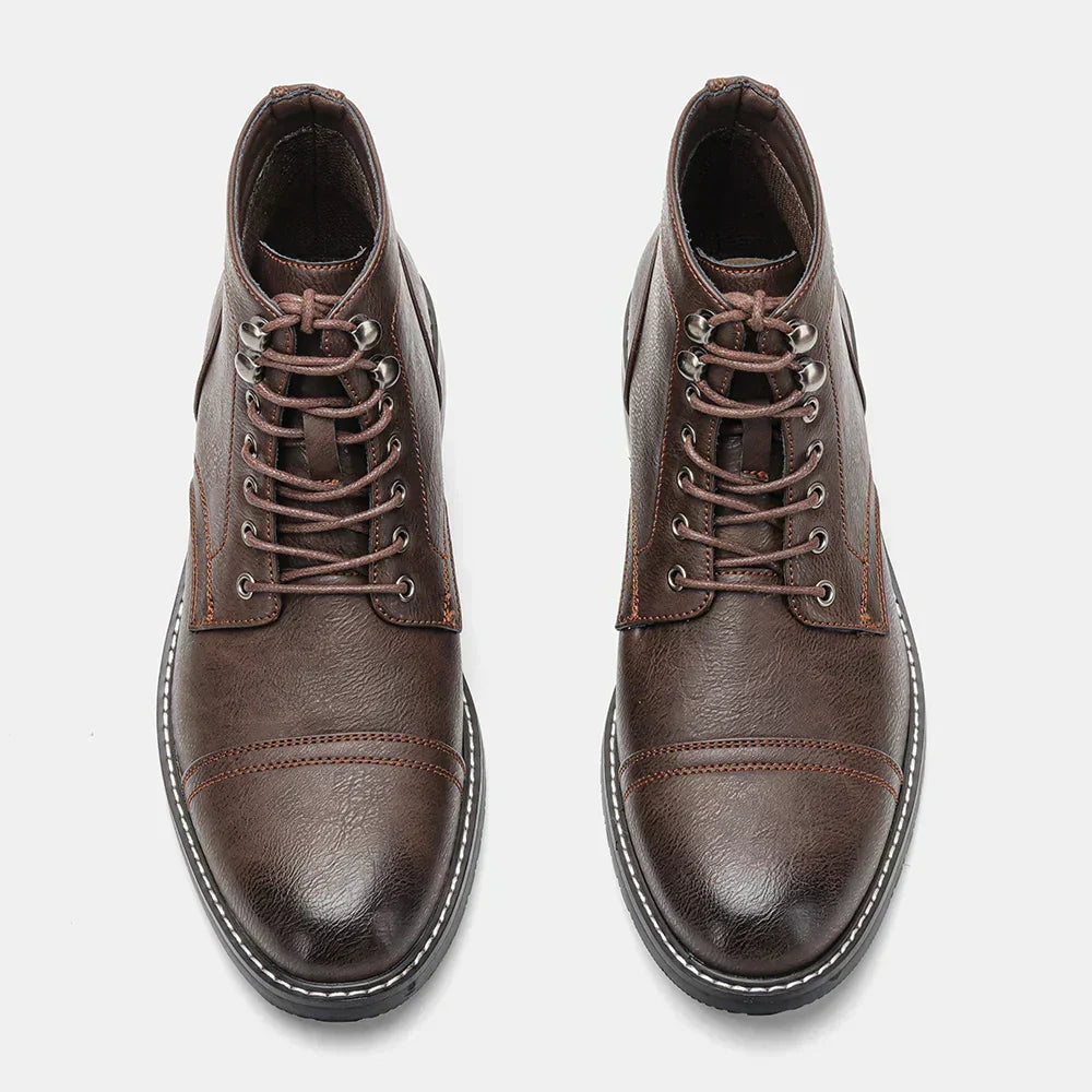 Michel ™ | Vintage chaussures en cuir