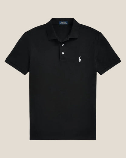 Polo en mesh extensible coupe slim personnalisée Ralph - 1 acheté,  1 offert