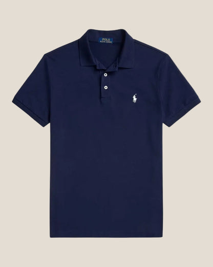 Polo en mesh extensible coupe slim personnalisée Ralph - 1 acheté,  1 offert