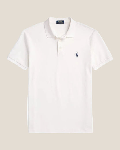 Polo en mesh extensible coupe slim personnalisée Ralph - 1 acheté,  1 offert
